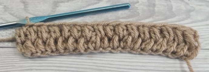 Herringbone Puff Stitch Crochet Tutorial