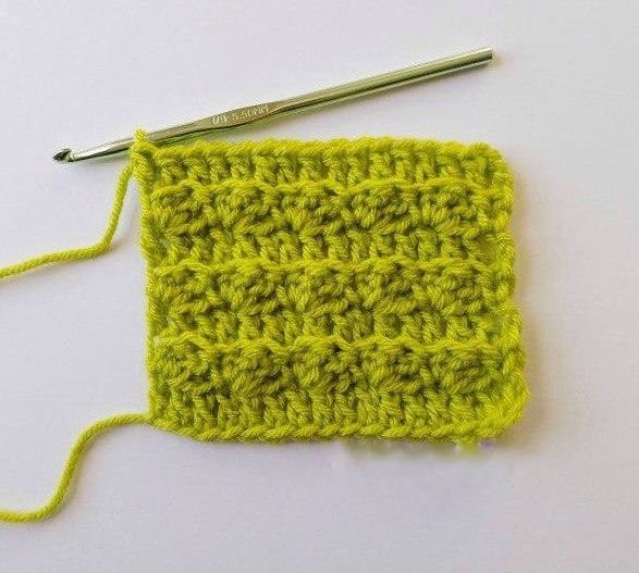 How to Crochet the Modified Silt Stitch Photo Tutorial