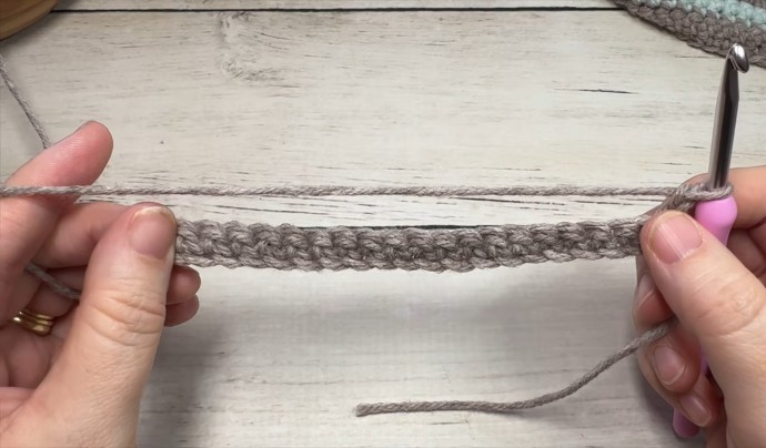 Knotted Single Crochet Stitch Photo Tutorial