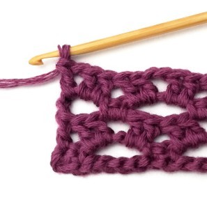 The Eyelet and Mixed Block Crochet Stitch Photo Tutorial