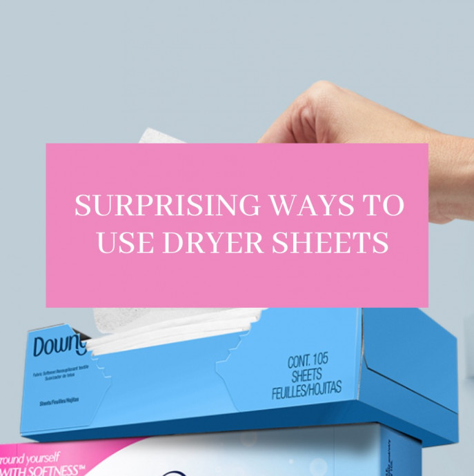 Surprising Ways to Use Dryer Sheets