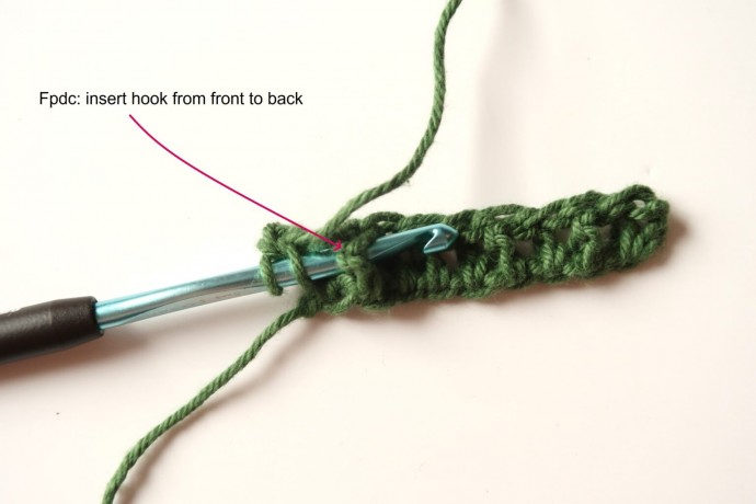Budding Leaves Crochet Pattern Photo Tutorial