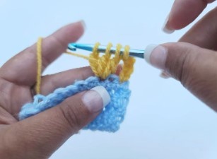 Crochet Chevron Swirls Stitch Photo Tutorial