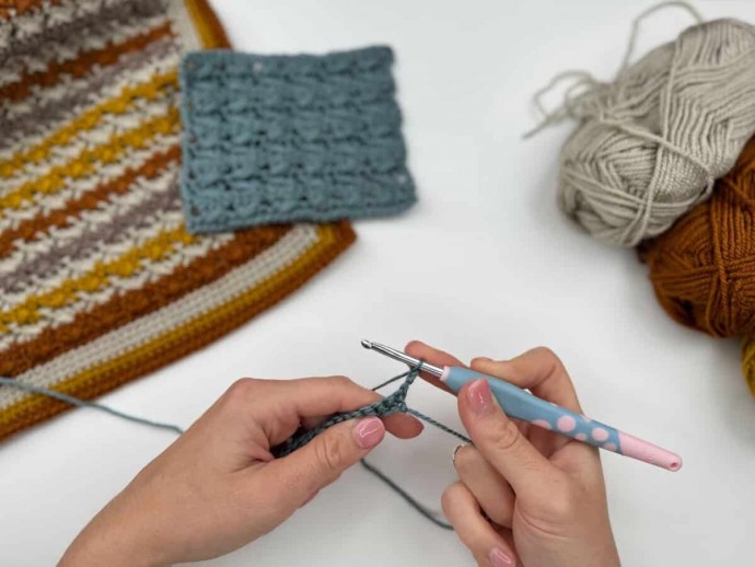Crossover Crochet Stitch Photo Tutorial