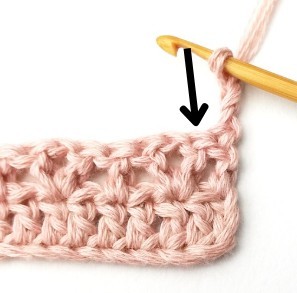 How to Crochet the Striped Boxed V Stitch Photo Tutorial