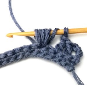 Blueberry Crochet Stitch Photo Tutorial