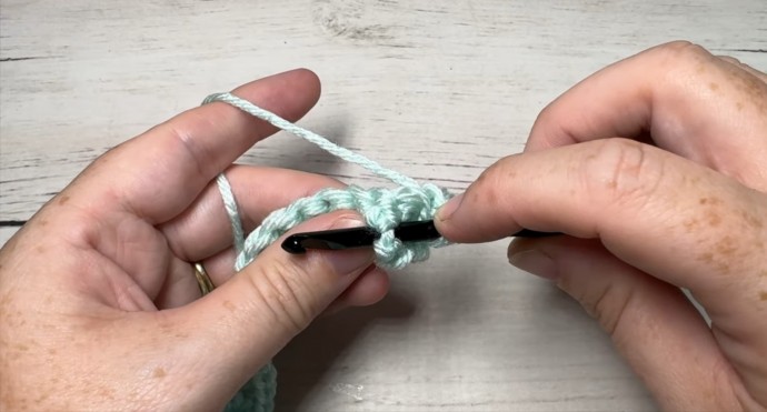 Cabled Clusters Crochet Pattern Photo Tutorial
