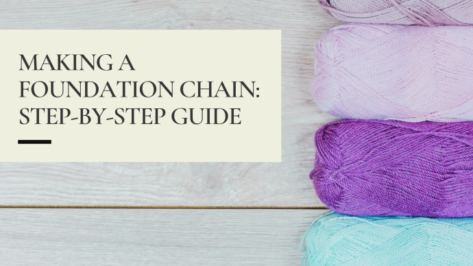 Crochet Basics: Making a Foundation Chain