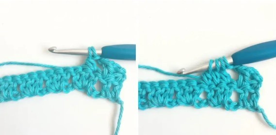 Granny Triangle Crochet Stitch Photo Tutorial