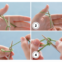 Knitting Basics: Slip Knot Cast On + Printable Guide