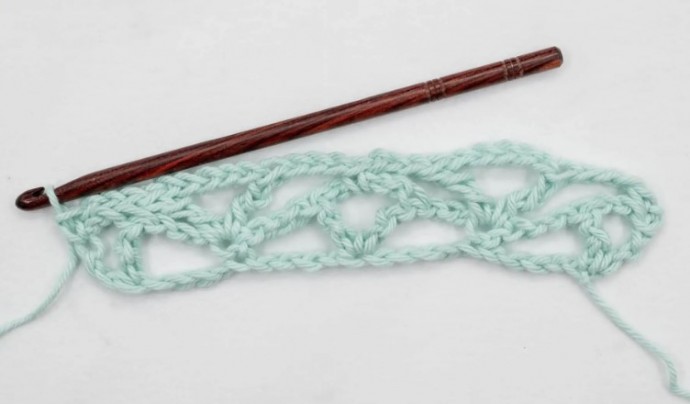 Lace Star Flower Crochet Stitch Photo Tutorial
