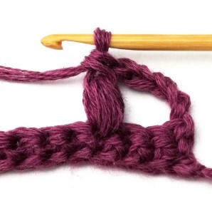 Stacked Puff Grid Crochet Stitch Photo Tutorial