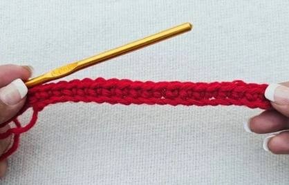 Strawberry Crochet Stitch Photo Tutorial
