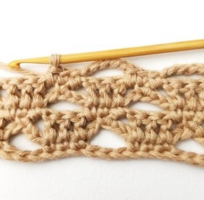 The Lace and Diagonal Block Crochet Stitch Photo Tutorial