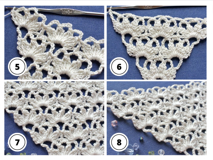 Crochet Tutorial: How to Make a Triangle Shawl