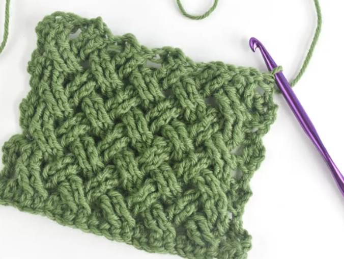 How to Crochet Celtic Weave Stitch