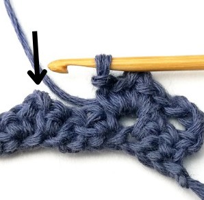 Sprig Crochet Stitch Photo Tutorial