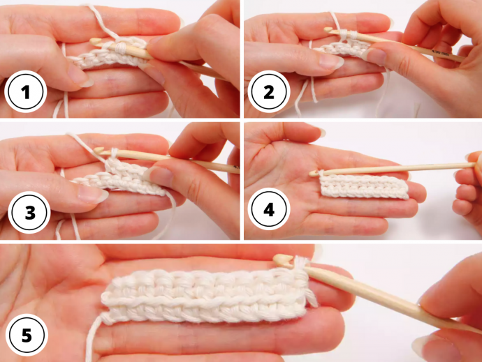 Crochet Basics: Front & Back Loops Crochet Tutorial