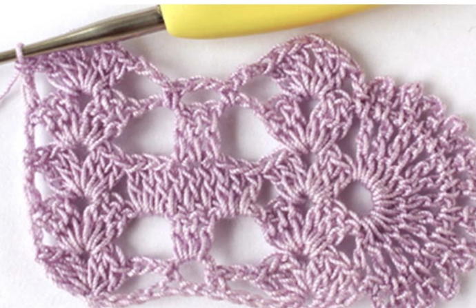 Crochet Three Chain Lace Border Tutorial