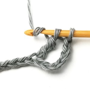 Large Uneven Fan Crochet Stitch Photo Tutorial
