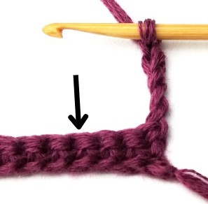 Stacked Puff Grid Crochet Stitch Photo Tutorial