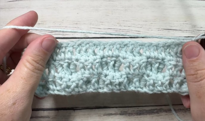 How to Crochet the Honeycomb Waffle Stitch Photo Tutorial