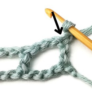 Striped Mesh Crochet Stitch Photo Tutorial