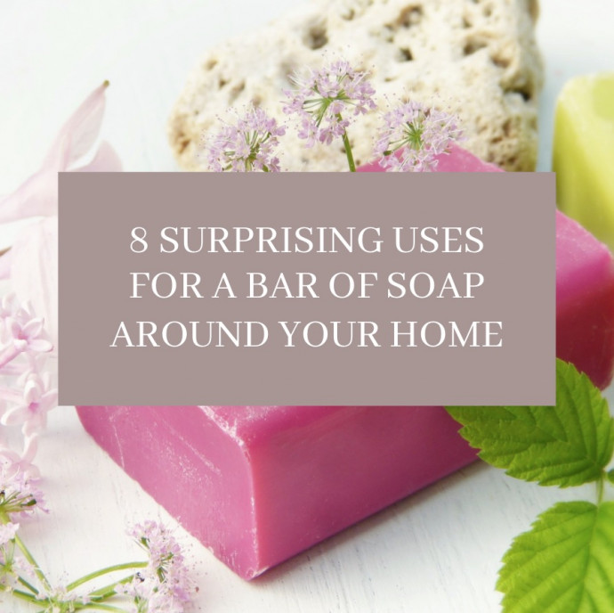 8 Surprising Uses for a Bar of Soap Around Your Home