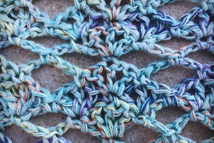 Argyle Shell Crochet Stitch Photo Tutorial