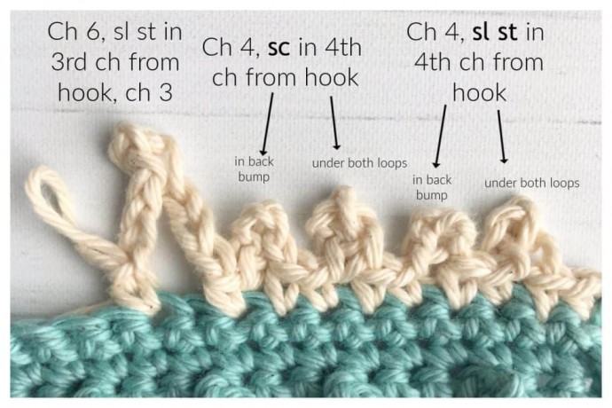 How to Crochet Picot Stitch Photo Tutorial