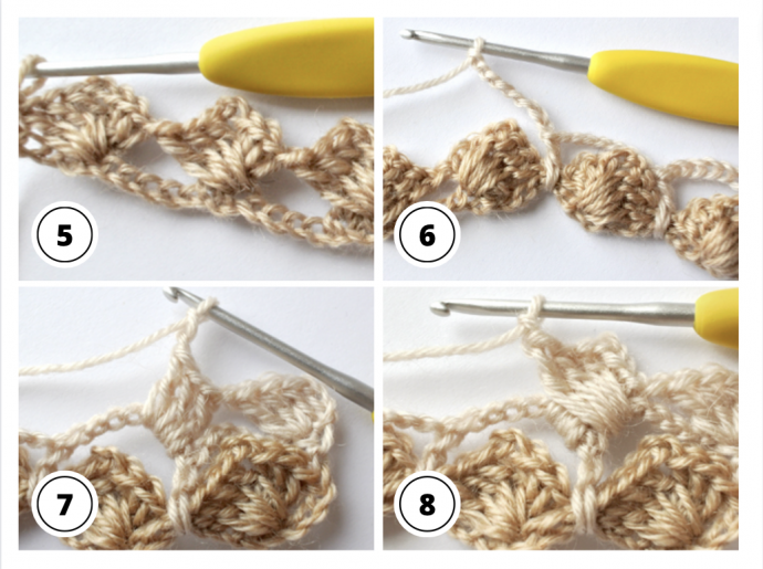 How to Make Soft Textured Crochet Square Stitch