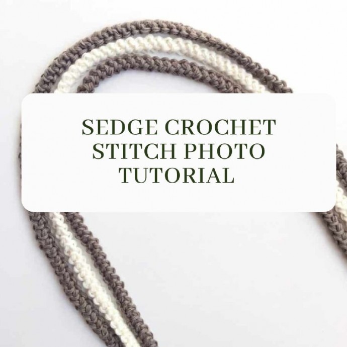 Sedge Crochet Stitch Photo Tutorial