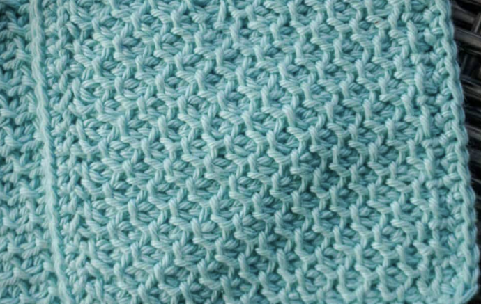 Tunisian Smock Stitch Tutorial