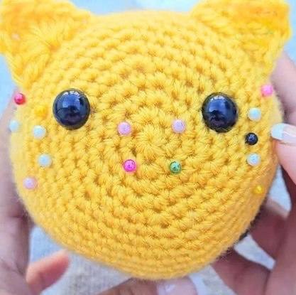 Crochet Cat Bee (Cee) Low Sew Pattern Tutorial