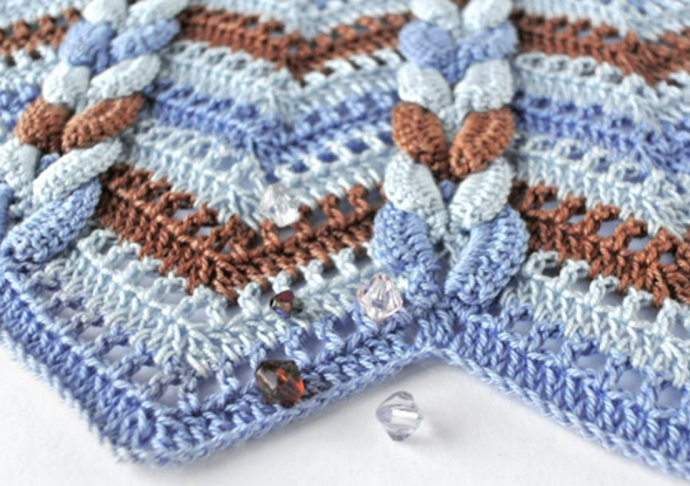 Crochet Cable Wave Stitch Tutorial