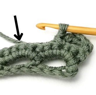 Eyelet Crochet Stitch Photo Tutorial