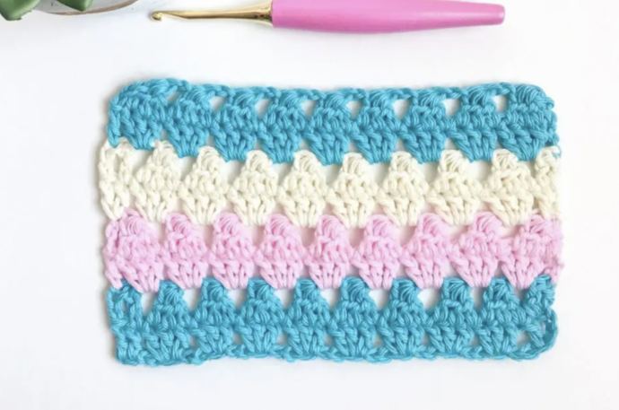 Granny Triangle Crochet Stitch