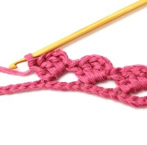 Lacy Checkered Diamond Crochet Stitch Photo Tutorial