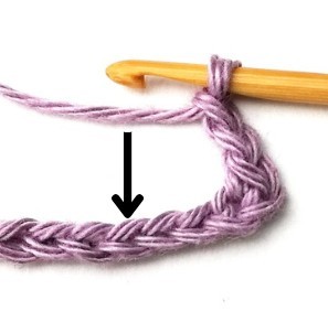 Striped Picot Mesh Crochet Stitch Photo Tutorial