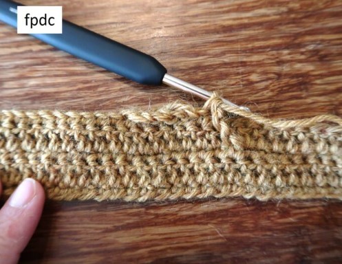 Bird Prints Crochet Stitch Photo Tutorial
