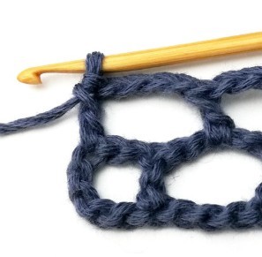 Double Crochet Net Stitch Photo Tutorial