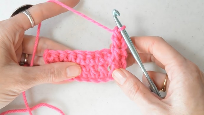 Raised Ripple Crochet Stitch Photo Tutorial