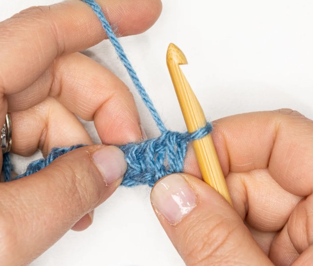 How to Crochet the Tunisian Knit Stitch Photo Tutorial