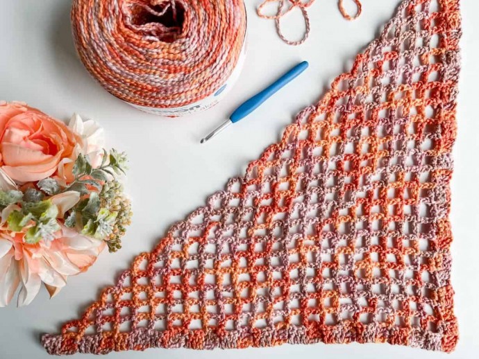 Mesh Crochet Stitch in Corner to Corner Photo Tutorial Mesh Crochet Stitch in Corner to Corner Photo Tutorial