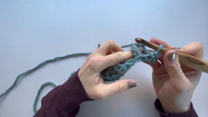 Tweed Twisted Cable Crochet Stitch Photo Tutorial