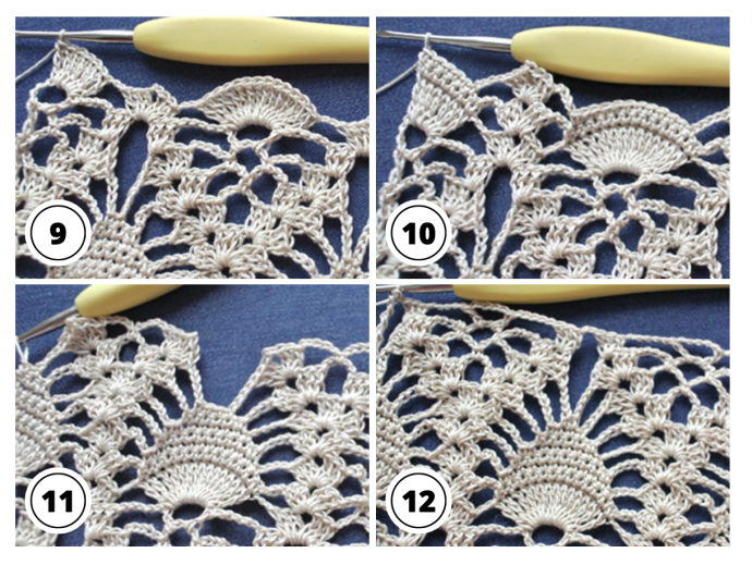 Crochet Creative: Stunning Lace Pineapple Stitch