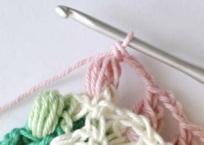 How to Crochet Multicolor Creative Puff Stitch