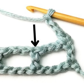 Striped Mesh Crochet Stitch Photo Tutorial