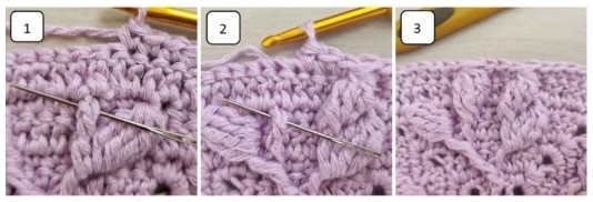 Autumn Bloom Square – Leaf Granny Square Pattern