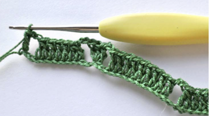 How to Crochet Textured Leaf Stitch